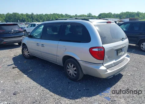 2005 Chrysler Town & Country Touring из США, поврежденный, VIN 2C8GP54L25R501589